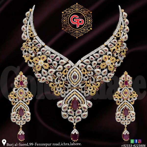 Gold Necklace Design 001