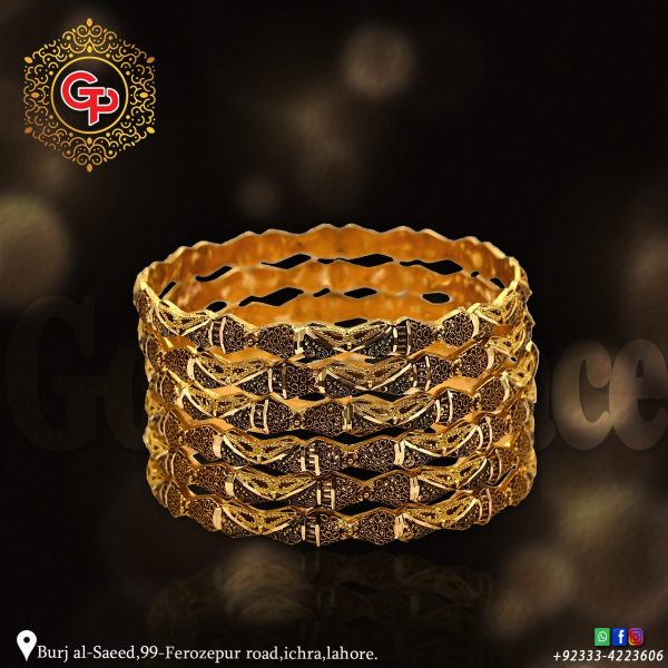 Gold Bangle Design 0010