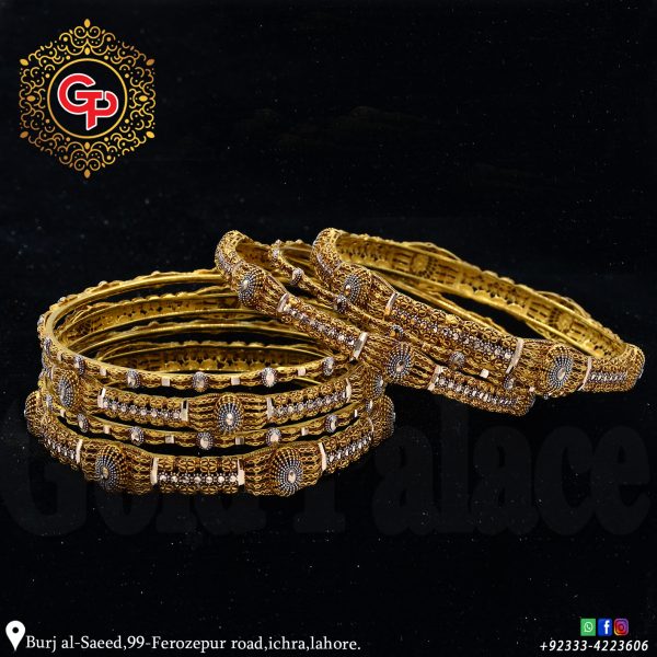 Gold Bangle Design 0007