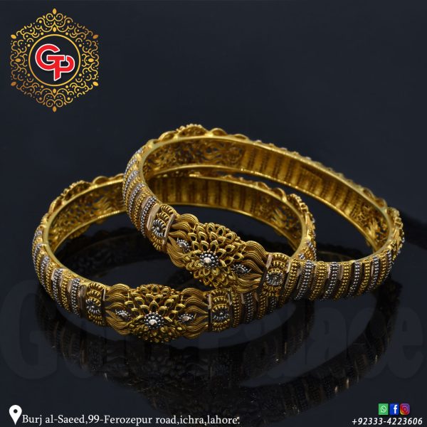 Gold Bangle Design 0008