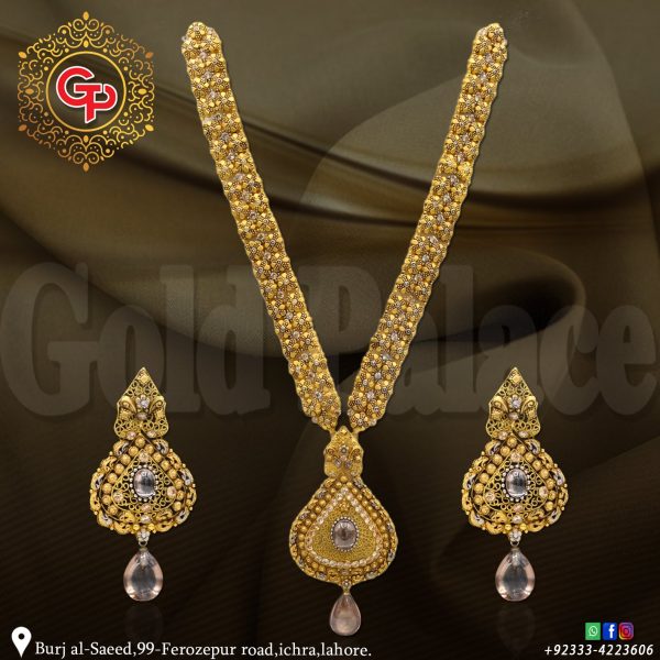 Gold Necklace Design 008