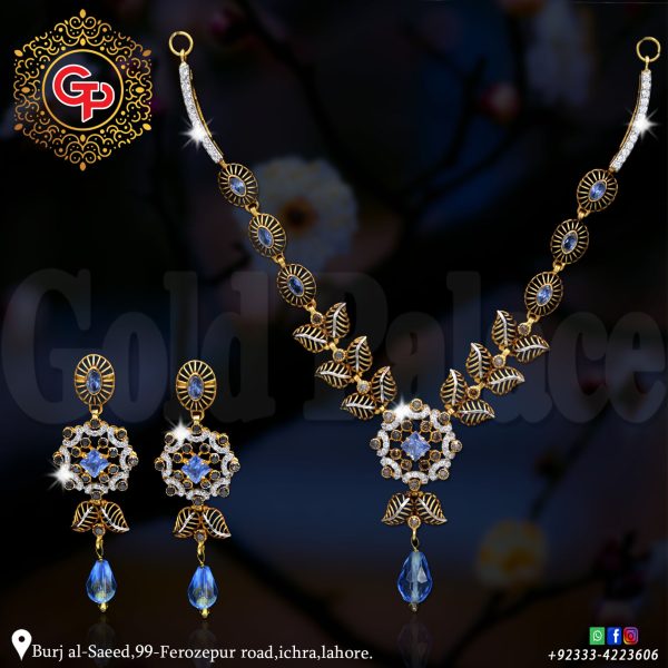 Gold Necklace Design 009