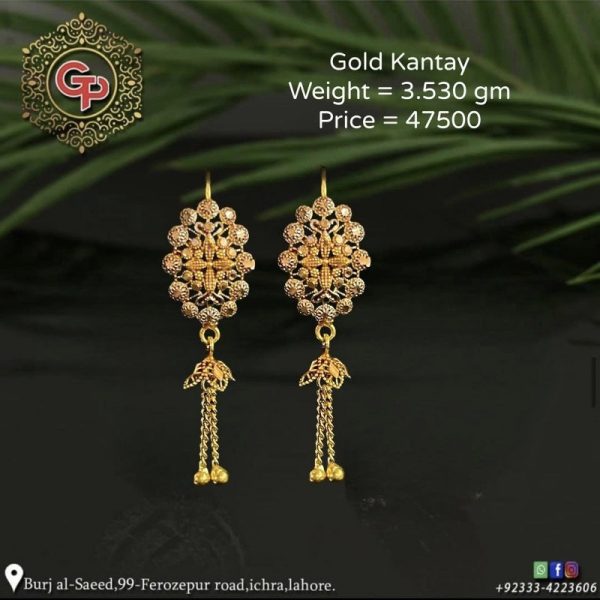 Gold Earring Design