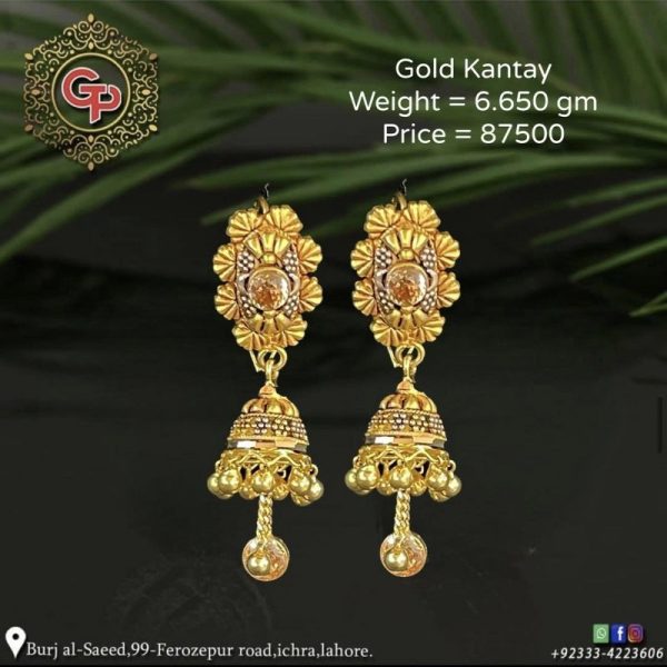 Gold Earring Design