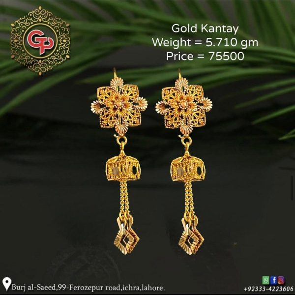 Gold Earring Design