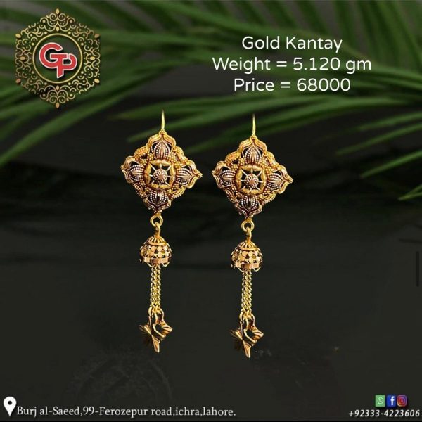 Gold Earring Design