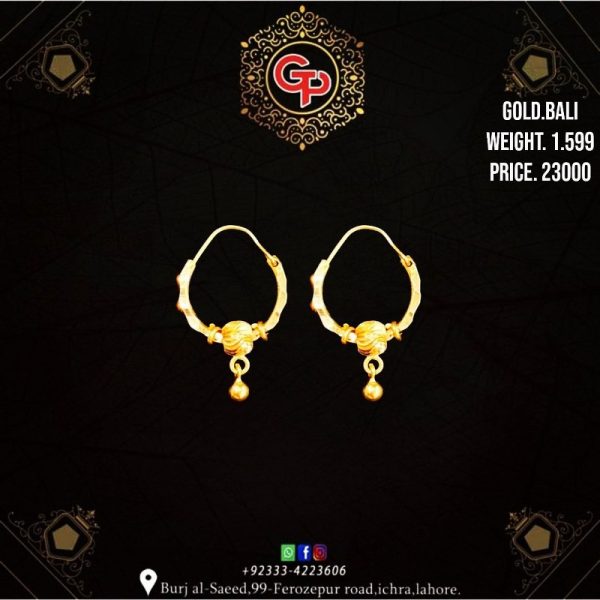 Gold Earring Design