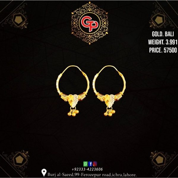 Gold Earring Design