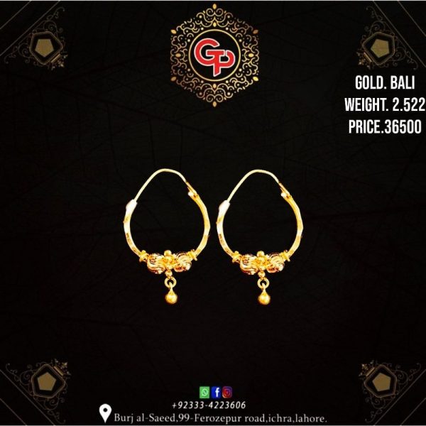 Gold Earring Design