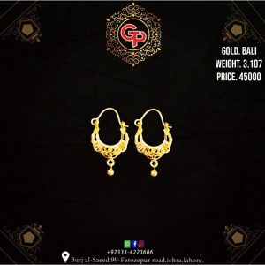 Gold Earring Design