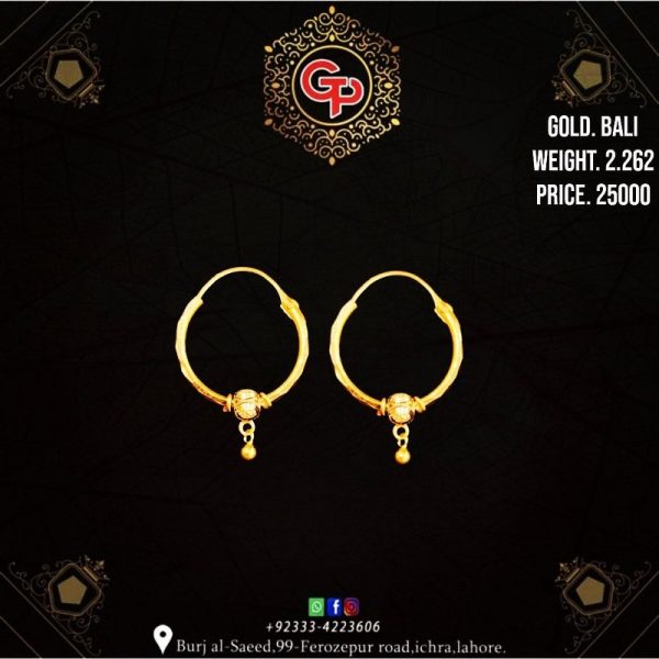 Gold Earring Design