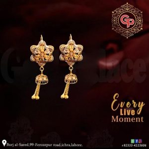 Gold Earring Design