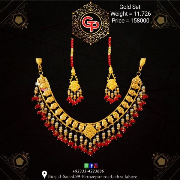 Gold Necklace Design