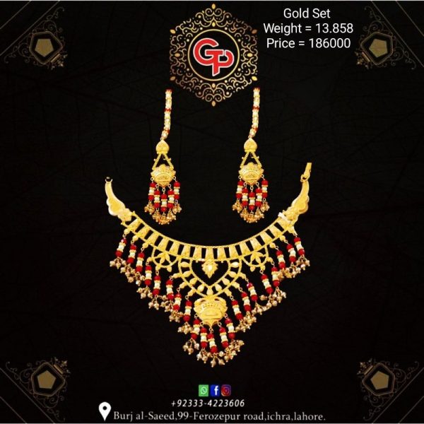 Gold Necklace Design