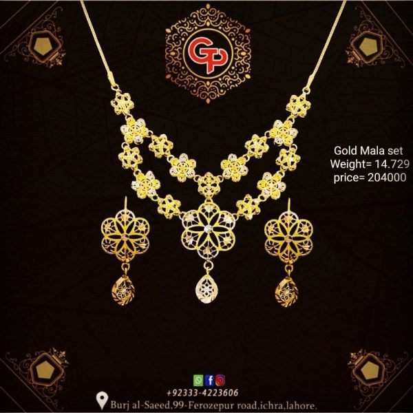 Gold Necklace Design