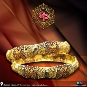 Gold Bangle Design 0013