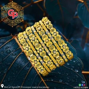 Gold Bangle Design 0016