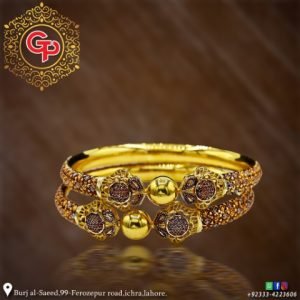 Gold Bangle Design 0017