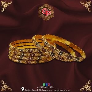 Gold Bangle Design 0019